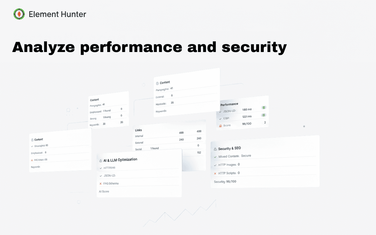 Element Hunter Performance and Security Analysis